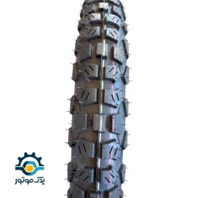 لاستیک موتور سیکلت 300/21 یزد تایر (جنگلی)