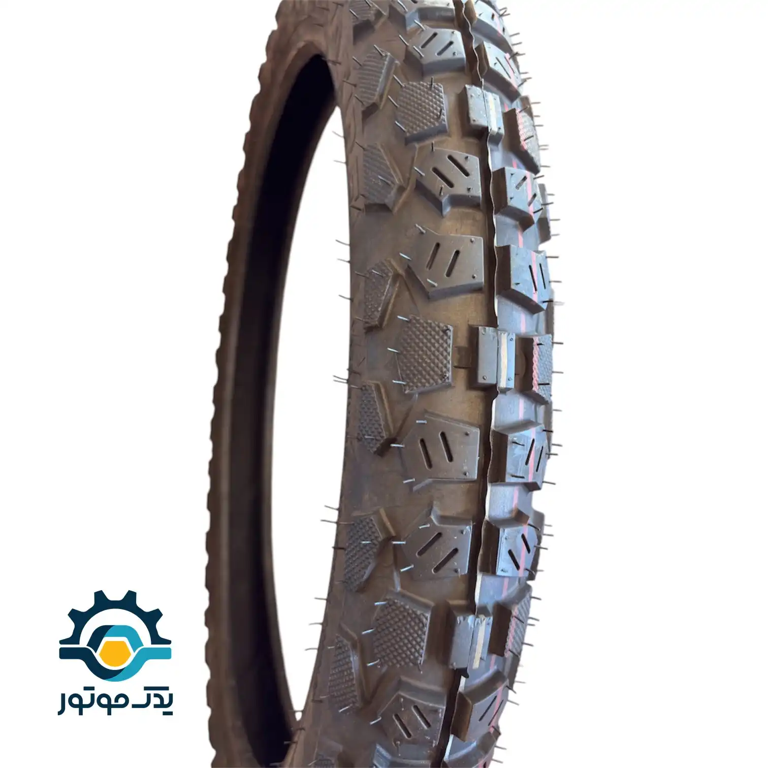لاستیک موتور سیکلت 300/21 یزد تایر (جنگلی)